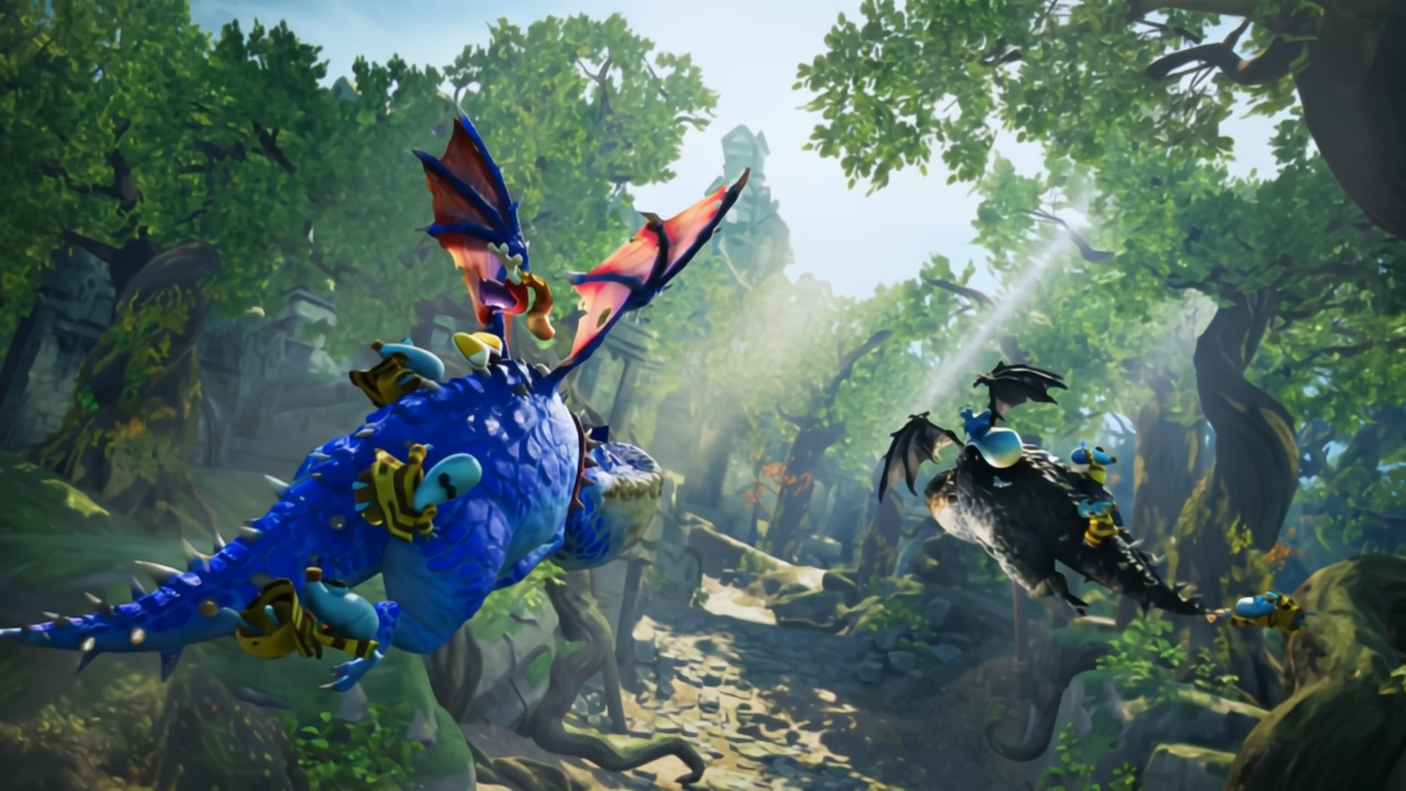 Dragon Rides werden mit 3D-Elementen ergänzt